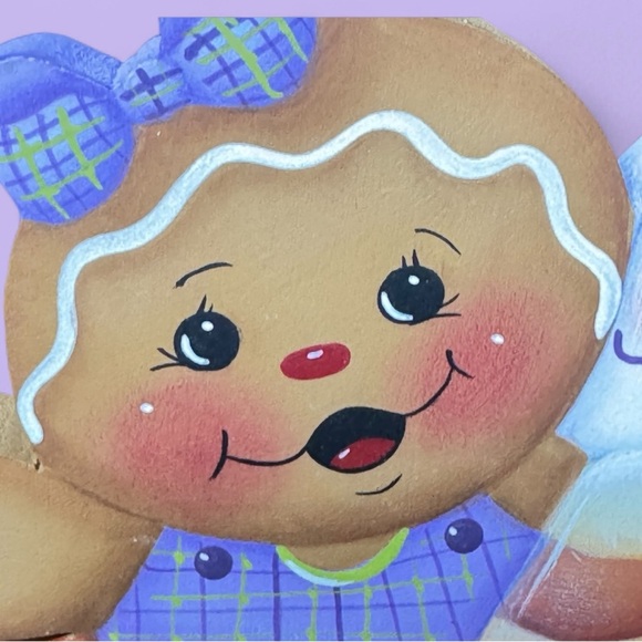 Jackie Bellamy Signed Halloween Shelf Sitter Set Pumpkin & Ghost MDF Cutouts - Picture 8 of 14